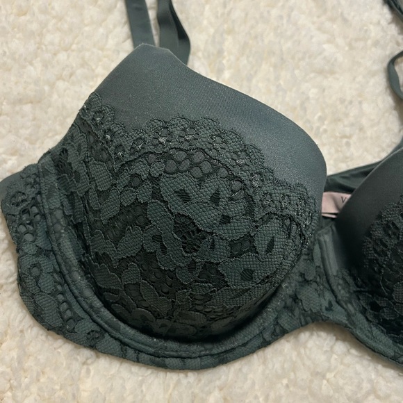 EUC Victoria’s Secret Bra - Size 34D - Army Green - Picture 2 of 6